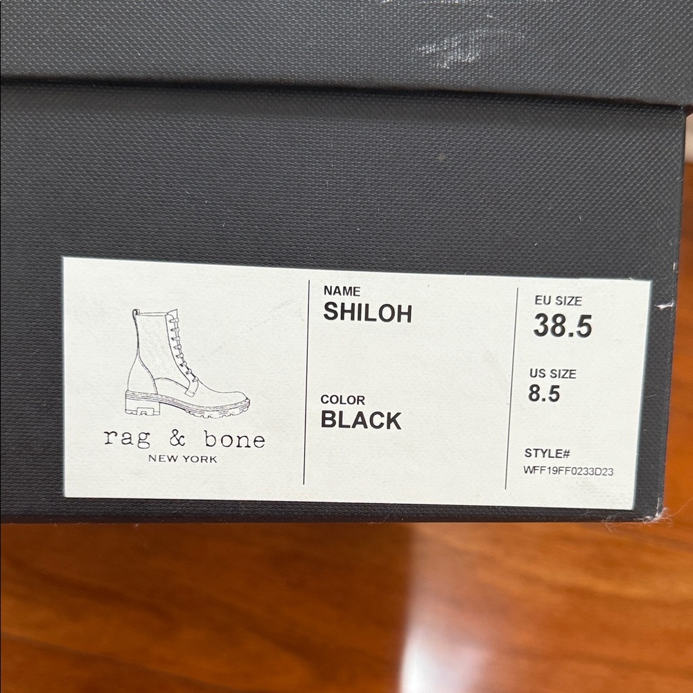 Rag&Bone Combat Boots - Picture 7 of 8